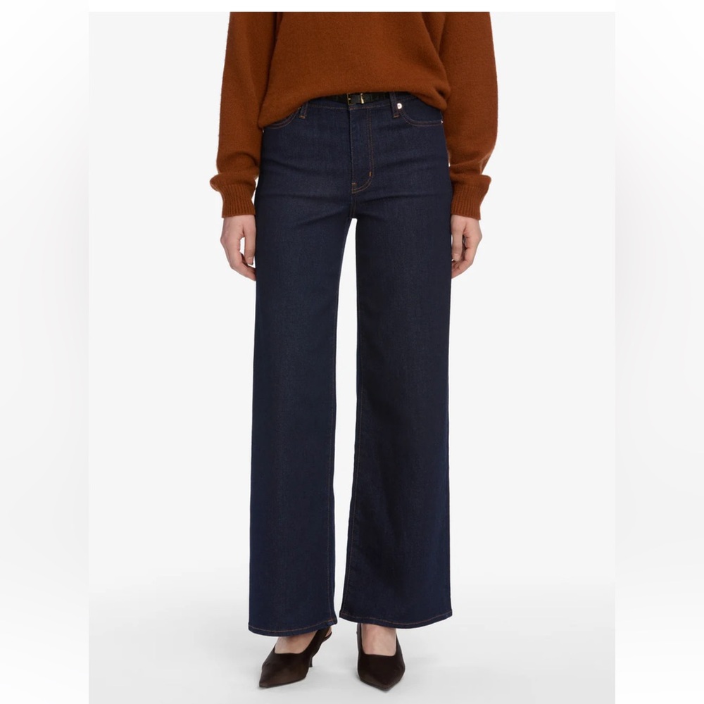 FRAME Le Slim Palazzo Jeans
